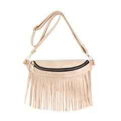 Tassel Waist Bag Crossbody Chest Purse