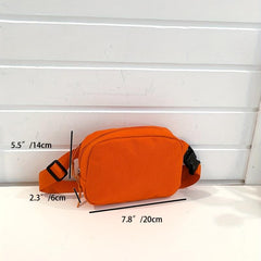 Lightweight Crossbody Bag Sports Sling Bag Women's Chest & Waist Bag