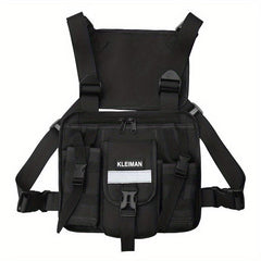 Outdoor Casual Chest Bag Nylon Lightweight Pocket Vest Bag