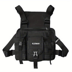 Outdoor Casual Chest Bag Nylon Lightweight Pocket Vest Bag