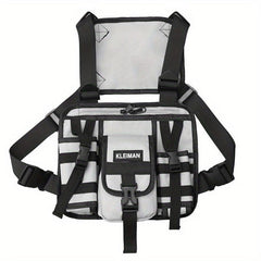 Outdoor Casual Chest Bag Nylon Lightweight Pocket Vest Bag