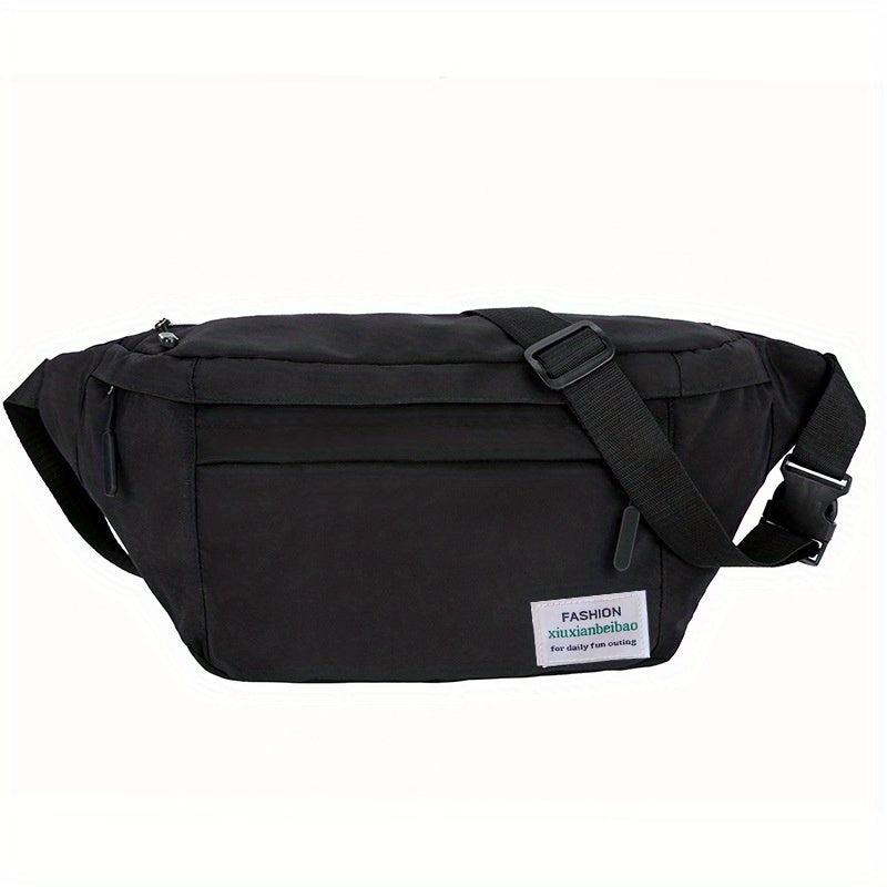 Casual Crossbody Bag Canvas Fanny Pack Lightweight Waist Bag