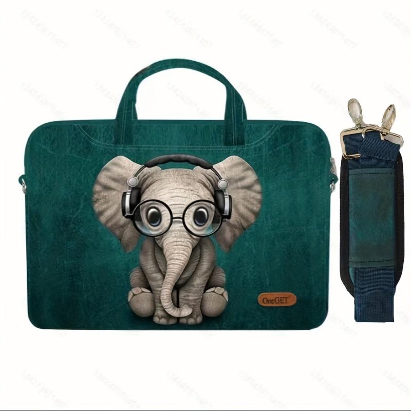 Natural Elephant Shoulder Strap Laptop Bag Handle Bag