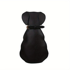 Doggy Shape Sling Backpack Cartoon Crossbody Bag Creative PU Leather Chest Bag