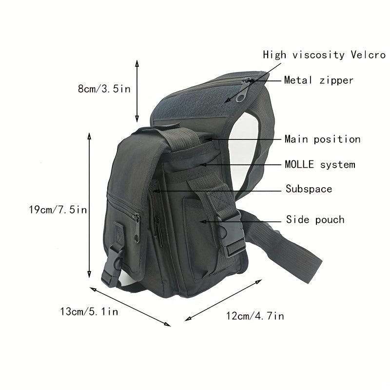 Tactical Drop Leg Pouch Waist Bag Waterproof Fanny Pack