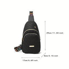 Sports Crossbody Chest Bag Fanny Pack Outdoor Sling Bag