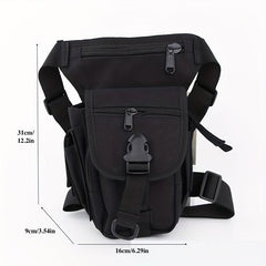 Outdoor Waist Leg Bag Nylon Waterproof Durable Storage Bag