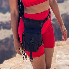 Outdoor Waist Leg Bag Nylon Waterproof Durable Storage Bag