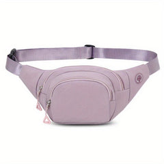 Casual Crossbody Bag PU Leather Fanny Pack Waist Bag