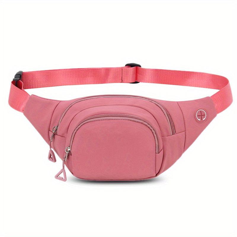 Casual Crossbody Bag PU Leather Fanny Pack Waist Bag