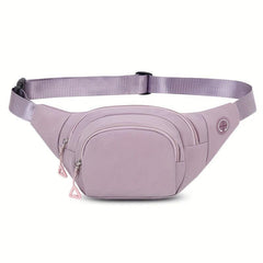 Casual Crossbody Bag PU Leather Fanny Pack Waist Bag