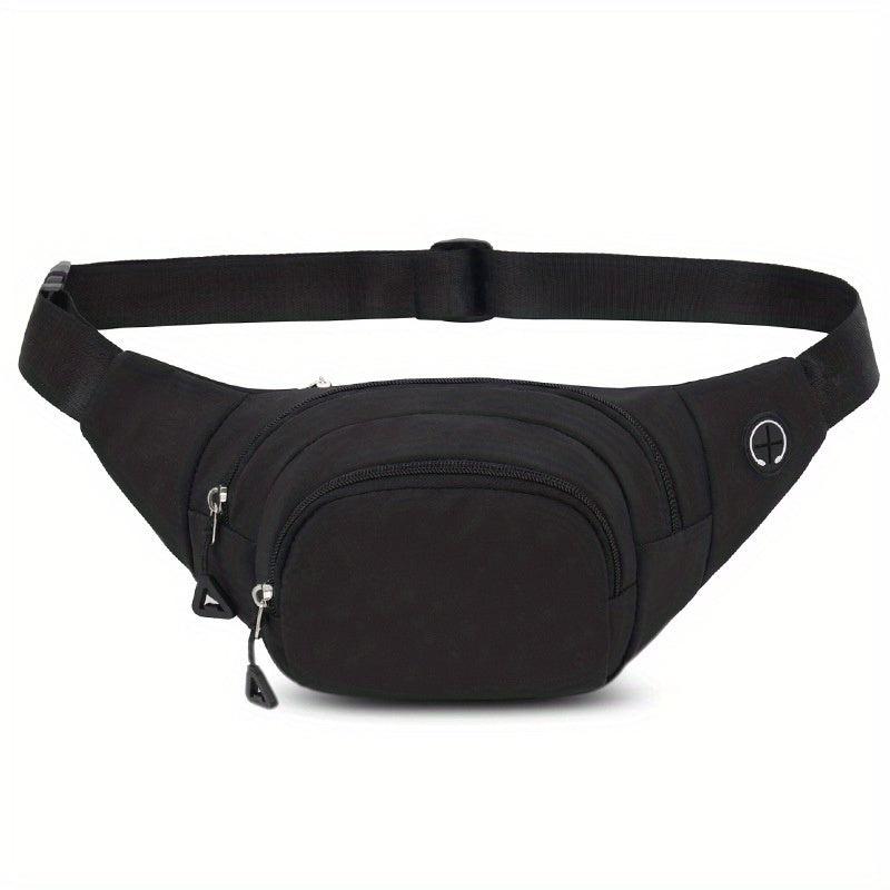 Casual Crossbody Bag PU Leather Fanny Pack Waist Bag