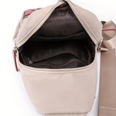 Casual Flower Decor Chest Bag Lightweight Sling Bag