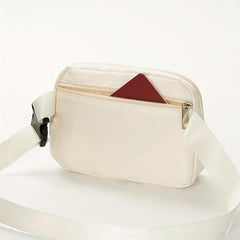 Chenille Letter Belt Bag Small Fanny Packs For Women