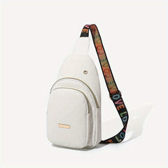 Casual Sling Zipper Bag Outdoor Chest Bag