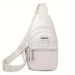Vintage Crossbody Chest Bag Retro Sports Fitness Gym Sling Bag