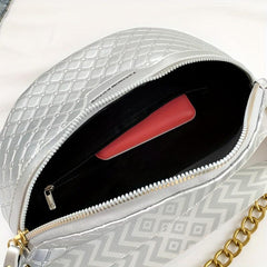 Classic Argyle Pattern Chest Bag