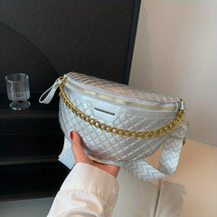 Classic Argyle Pattern Chest Bag