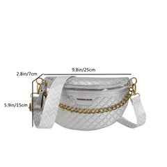Classic Argyle Pattern Chest Bag