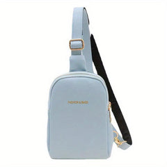Stylish Sling Bag Faux Leather Crossbody Bag Women's Chest Bag