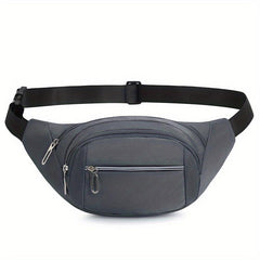 Minimalist Zipper Chest Bag Lightweight Sports Fitness Sling Bag