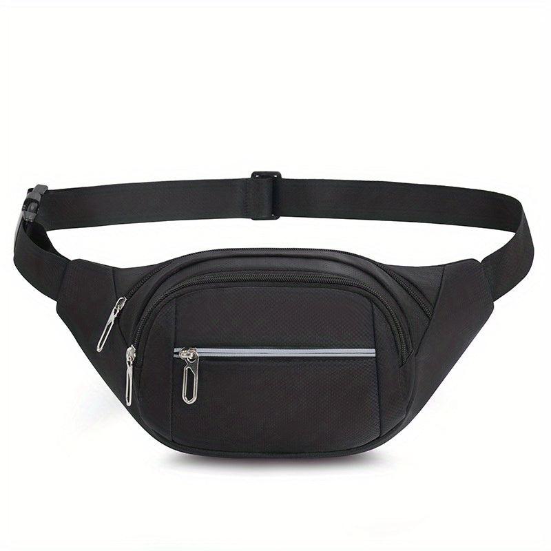 Minimalist Zipper Chest Bag Lightweight Sports Fitness Sling Bag