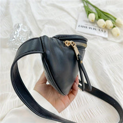 Minimalist Letter Graphic Chest Bag Sports Fitness Crossbody Fanny Pack
