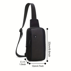 Nylon Sling Backpack Waterproof Crossbody Chest Bag