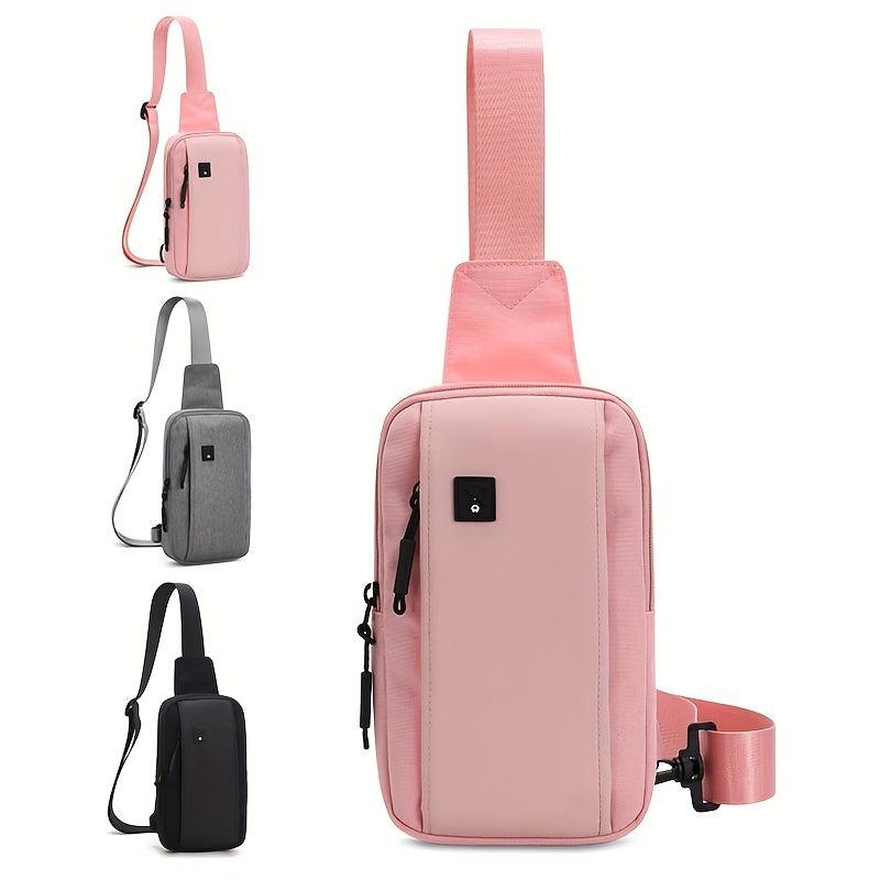 Nylon Sling Backpack Waterproof Crossbody Chest Bag