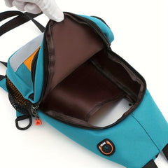 Sling Bag Casual Nylon Crossbody Bag Outdoor Sports Travel Chest Bag