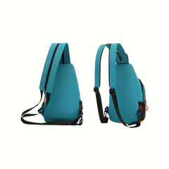 Sling Bag Casual Nylon Crossbody Bag Outdoor Sports Travel Chest Bag
