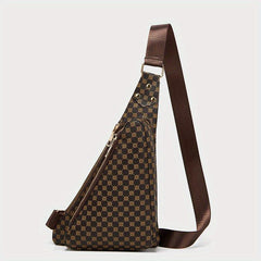 Leopard Print Sling Bag Crossbody Chest Purse