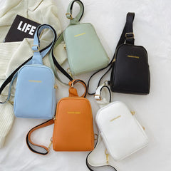 Minimalist Solid Sling Bag Crossbody for Women