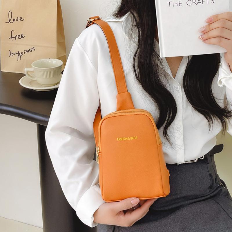 Minimalist Solid Sling Bag Crossbody for Women
