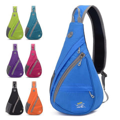 Nylon Sling Bag Waterproof Crossbody Chest Purse Travel