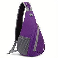 Nylon Sling Bag Waterproof Crossbody Chest Purse Travel