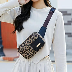 Geometric Pattern Fanny Pack for Women - All-match Waist Bag for Sports