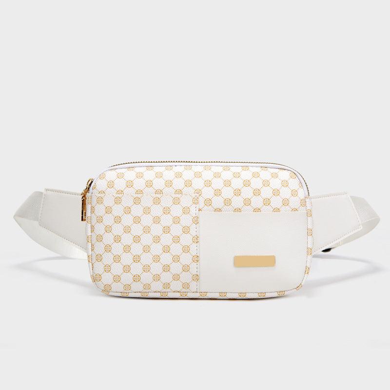 Geometric Pattern Fanny Pack for Women - All-match Waist Bag for Sports
