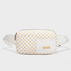 Geometric Pattern Fanny Pack for Women - All-match Waist Bag for Sports