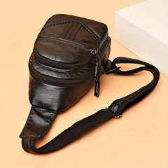 Vintage Chest Bag Retro Crossbody Sling Bag