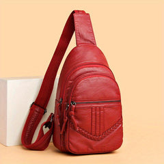 Vintage Chest Bag Retro Crossbody Sling Bag