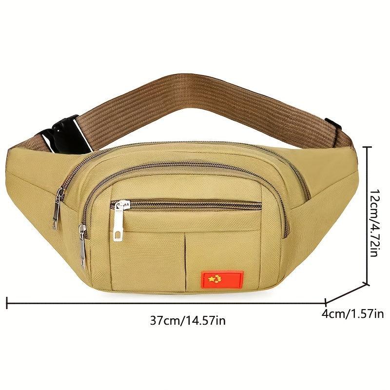 Vintage Layer Chest Bag Retro Crossbody Phone Bag Women's Versatile Waist Purse