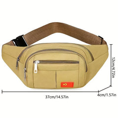 Vintage Layer Chest Bag Retro Crossbody Phone Bag Women's Versatile Waist Purse