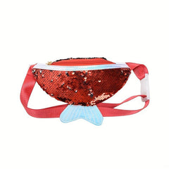 Colorful Sequins Chest Bag Crossbody Purse for Women