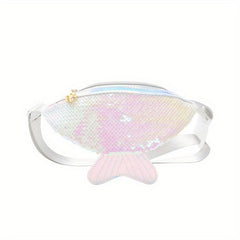 Colorful Sequins Chest Bag Crossbody Purse for Women