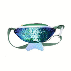 Colorful Sequins Chest Bag Crossbody Purse for Women