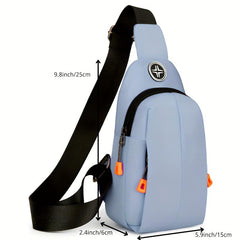 Waterproof Chest Bag with Earphone Hole and Adjustable Strap