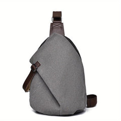 Vintage Large Capacity Chest Bag Anti Theft Sports Fitness Sling Bag