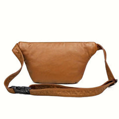 Vintage Studded Waist Purses Faux Leather Crossbody Bag
