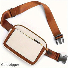 Colorblock Belt Bag Sports Fanny Pack Outdoor Travel